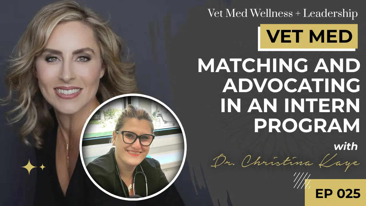 Matching and Advocating in an Intern Program with Dr. Christina Kaye