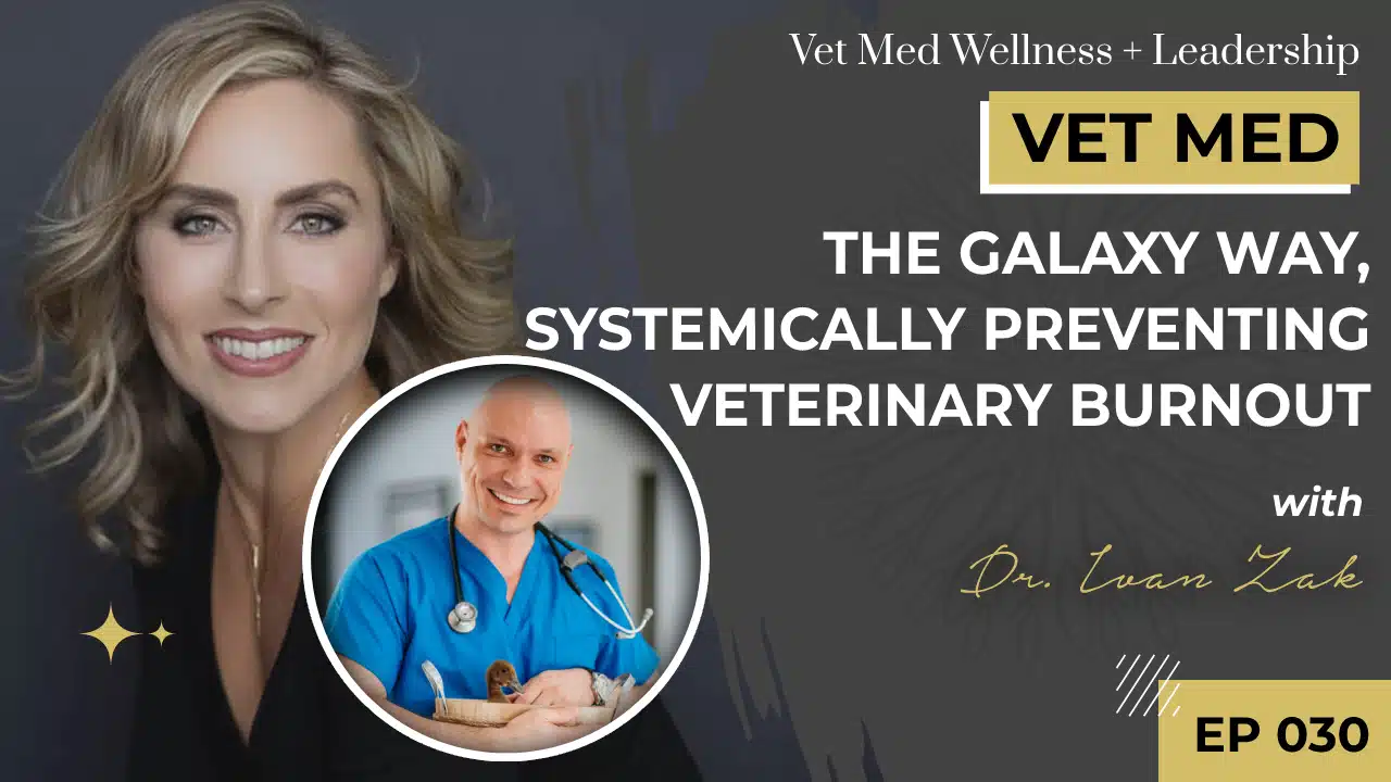 The Galaxy Way, Systemically Preventing Veterinary Burnout  with Dr. Ivan Zak