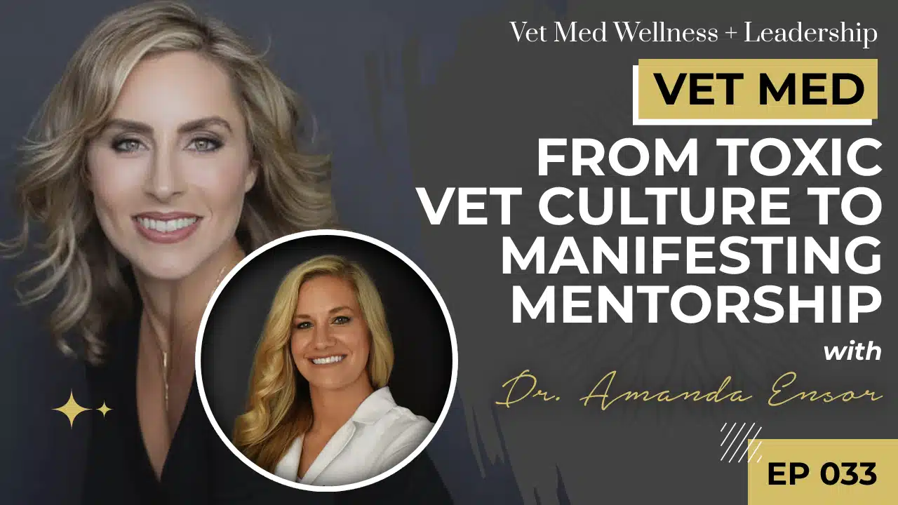 From Toxic Vet Culture to Manifesting Mentorship with Dr. Amanda Ensor