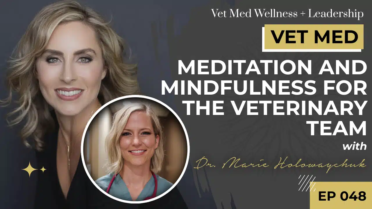 Meditation and Mindfulness for the Veterinary Team with Dr. Marie Holowaychuk