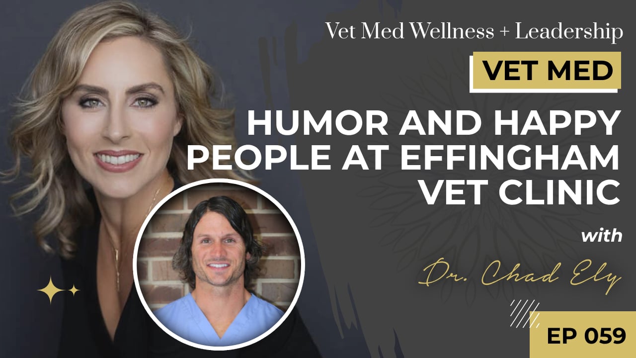 Humor and Happy People at Effingham Vet Clinic with Dr. Chad Ely and Colleagues